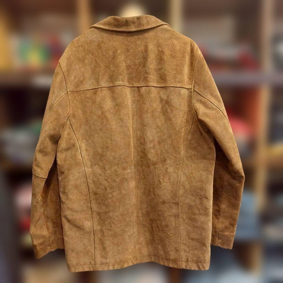 WILSON'S LEATHER ブラウンスウェード レザージャケット