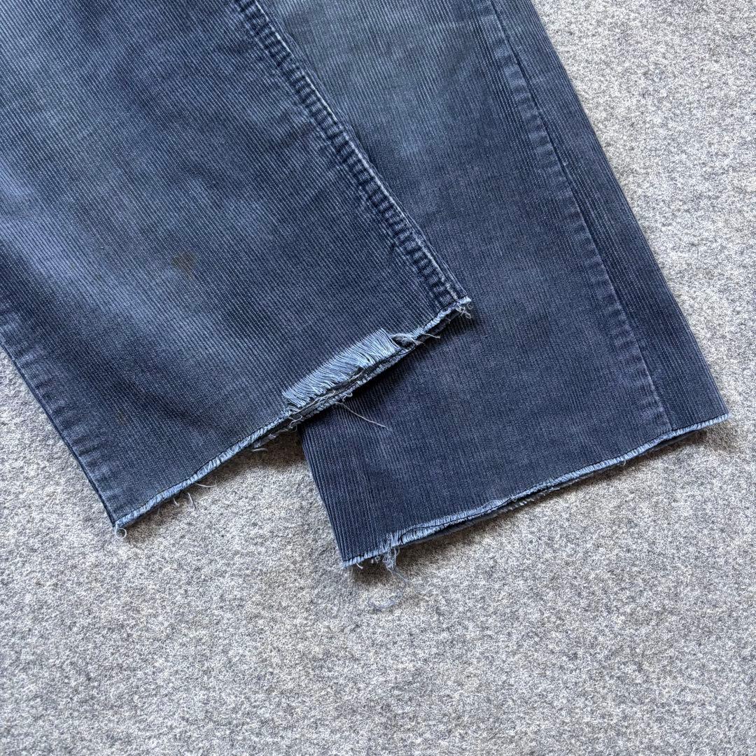 70s 80s【W36】Levi's 519 コーデュロイ ネイビー フェード