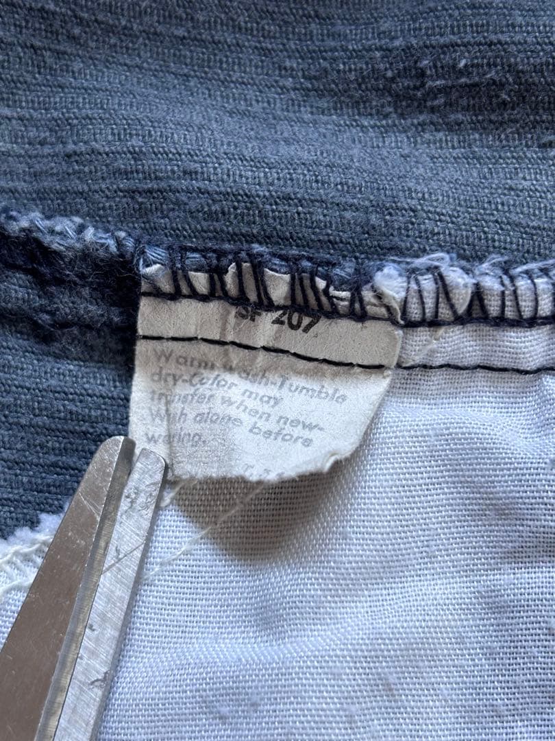 70s 80s【W36】Levi's 519 コーデュロイ ネイビー フェード