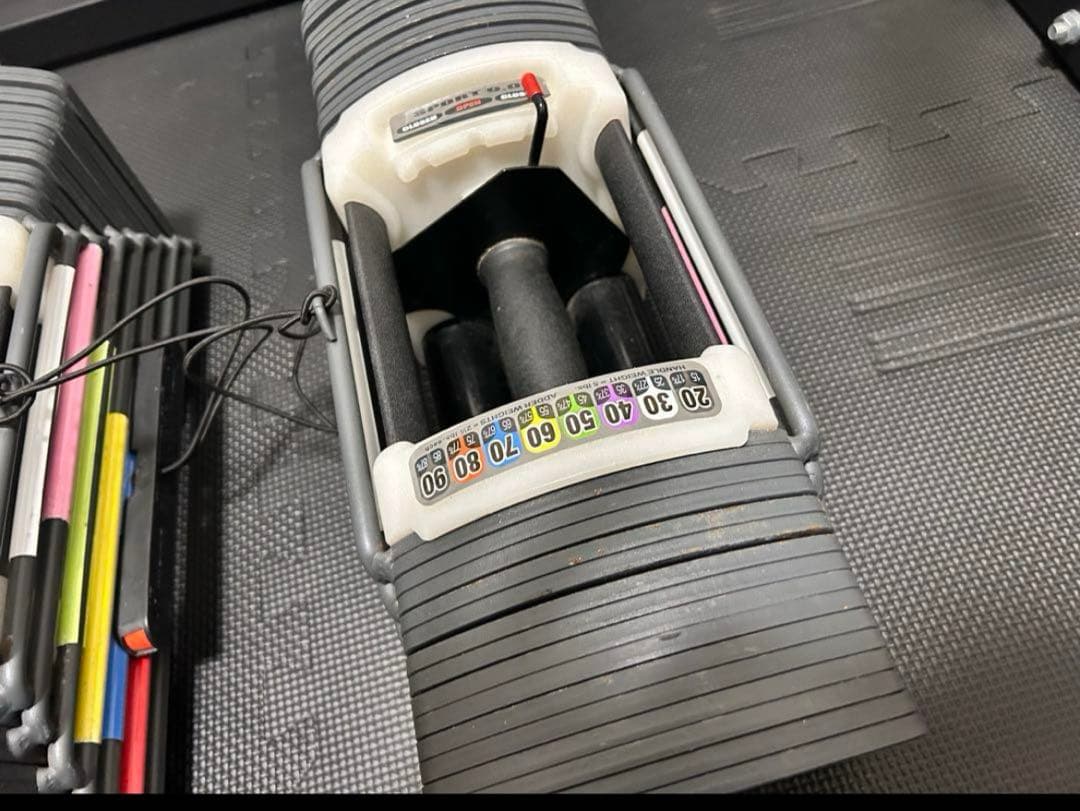 ②可変式ダンベル　41キロ✖︎2