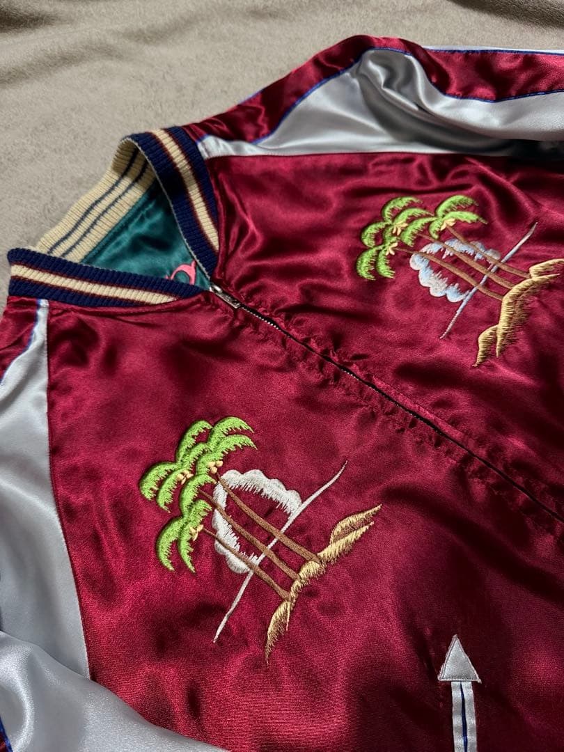 美品 ２面用 テーラー東洋 龍 bomb 日本限定 スカジャン vintage