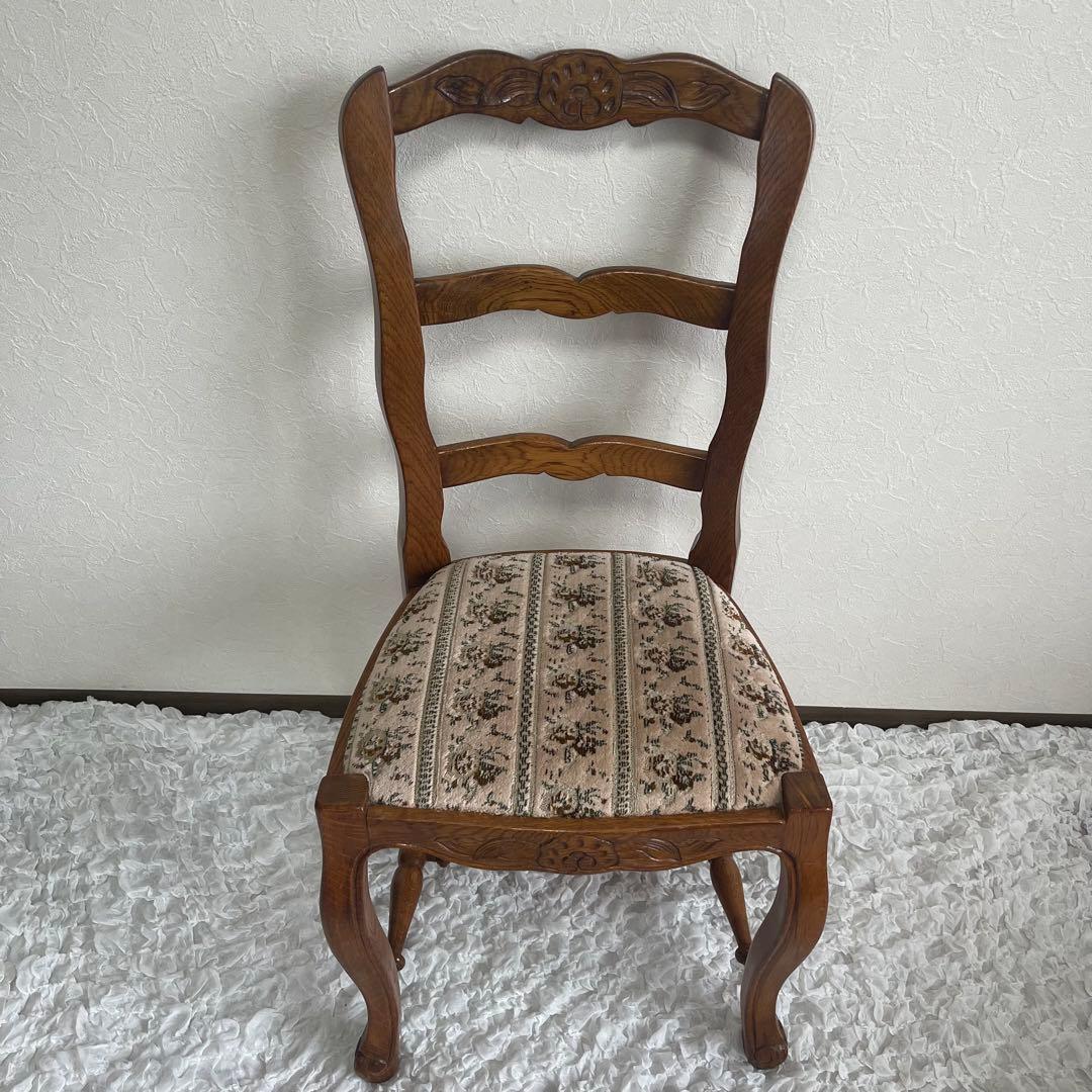 木製 椅子 猫脚 ネコ脚 アンティークチェア ヴィンテージ ヨーロッパ製 東欧製