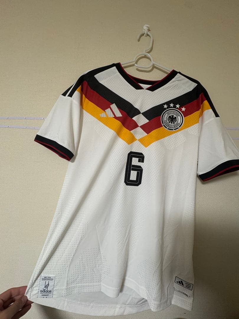 adidas 2026W杯ドイツ代表 ホームユニKIMMICH 6番