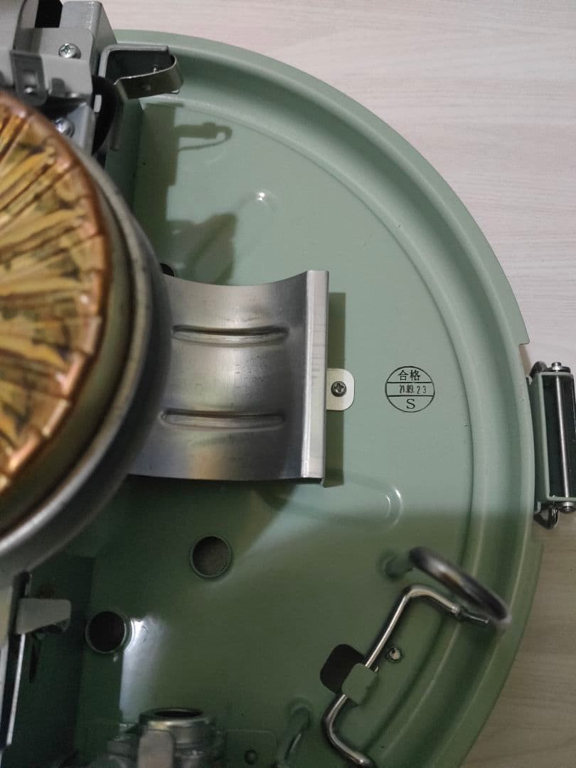 センゴクアラジン SAG-BF02A ミントグリーン・カセットガスストーブ