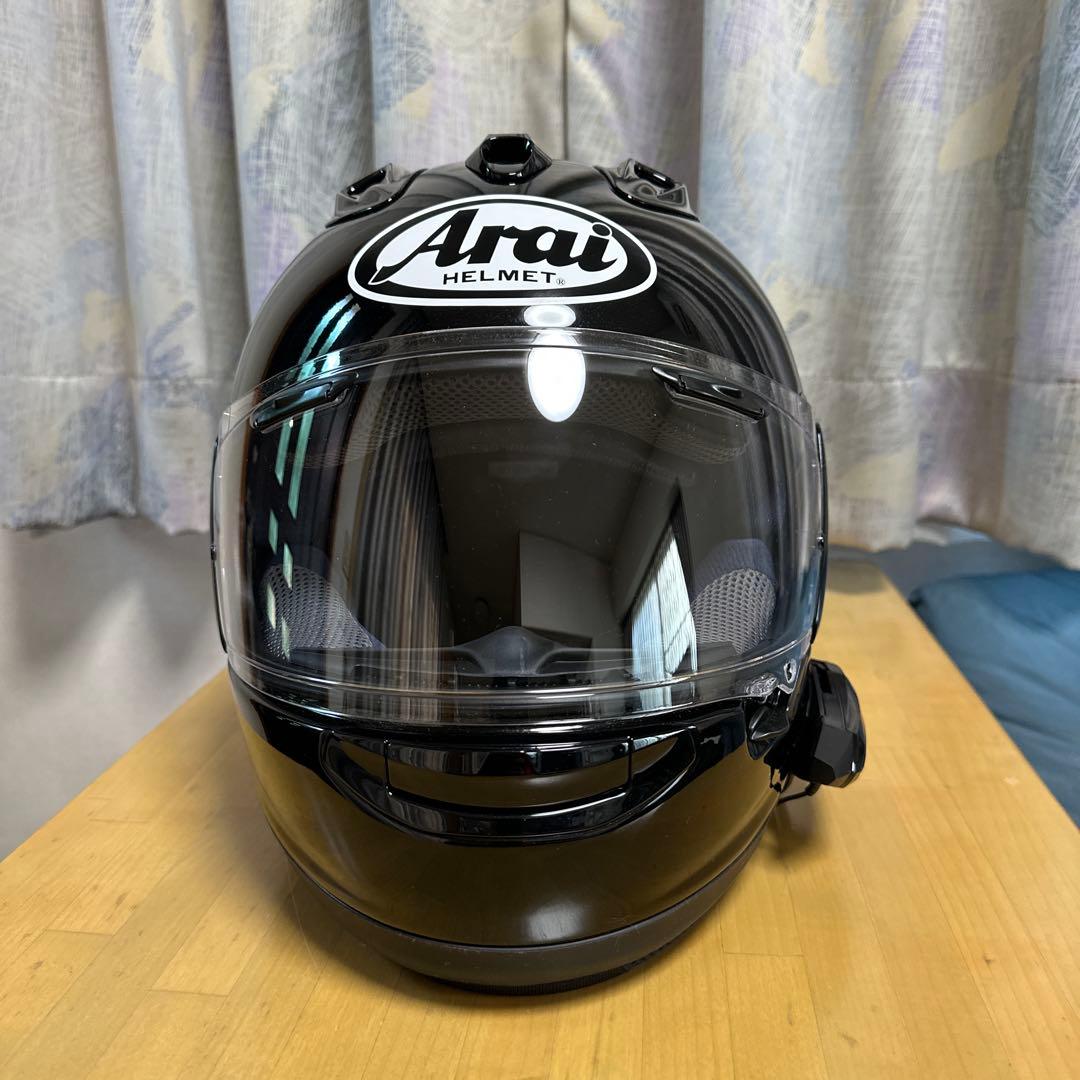 Arai RX-7 フルフェイスヘルメット、B＋COM 6XR インカム　セット