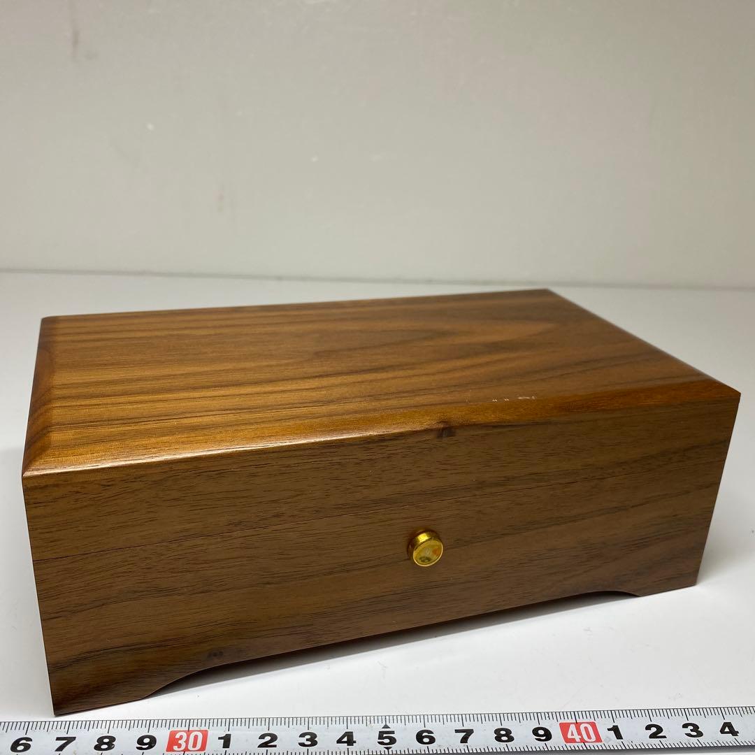 リュージュ　シリンダー式　メカニカルオルゴール　72弁3曲　共箱　トサカ