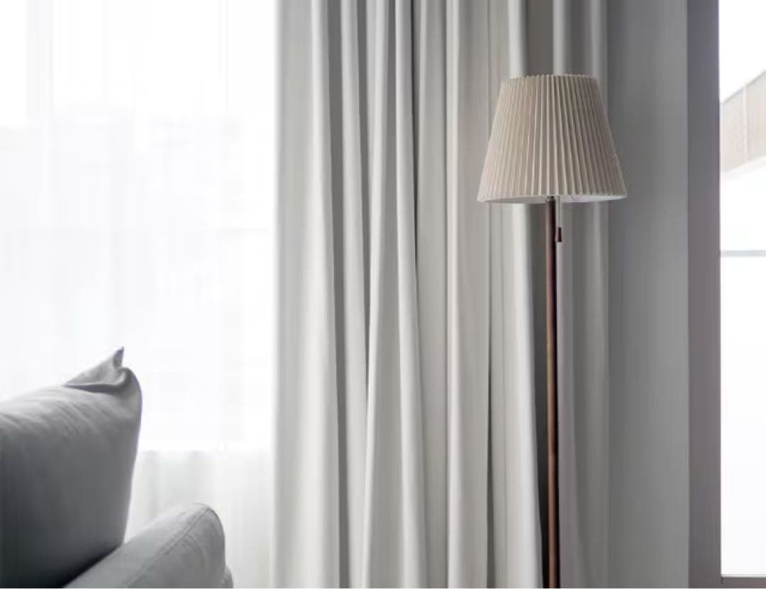 ナチュラル 木製フロアスタンド