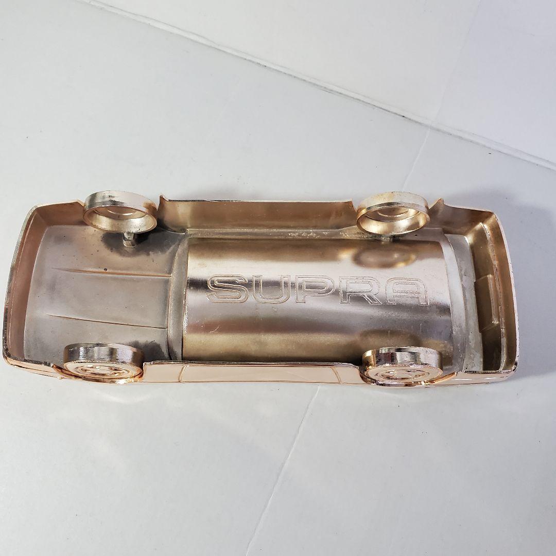 80s TOYOTA SUPRA トヨタ スープラ　シガーケース 置物 メッキ