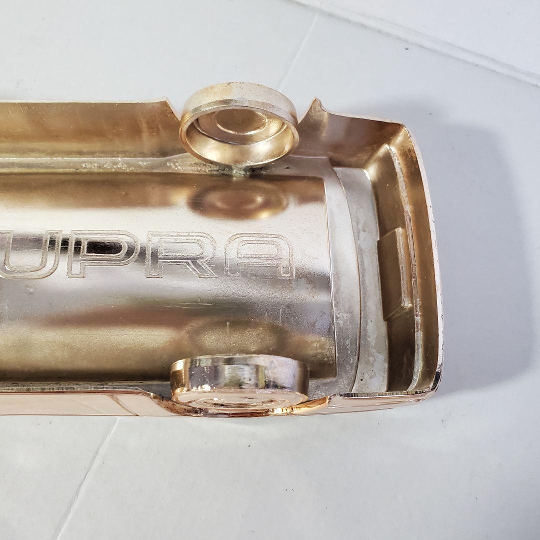 80s TOYOTA SUPRA トヨタ スープラ　シガーケース 置物 メッキ