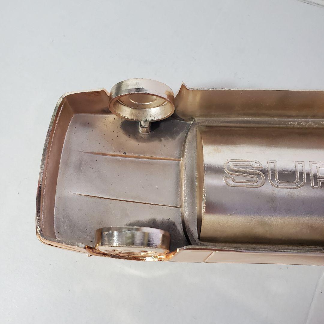 80s TOYOTA SUPRA トヨタ スープラ　シガーケース 置物 メッキ