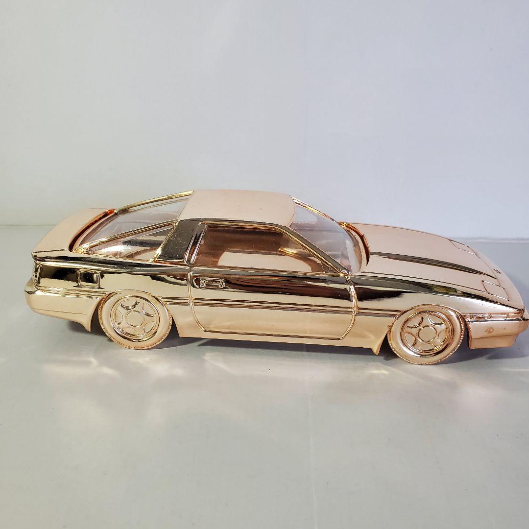 80s TOYOTA SUPRA トヨタ スープラ　シガーケース 置物 メッキ