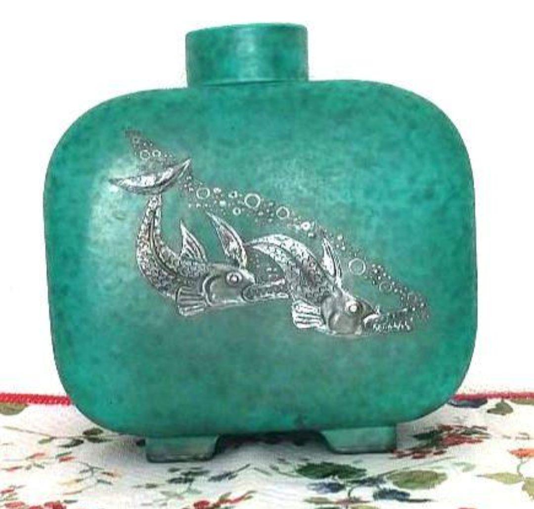 【希少】壺 花瓶 グスタフスベリ スウェーデン ヴィルヘルム・コーゲ