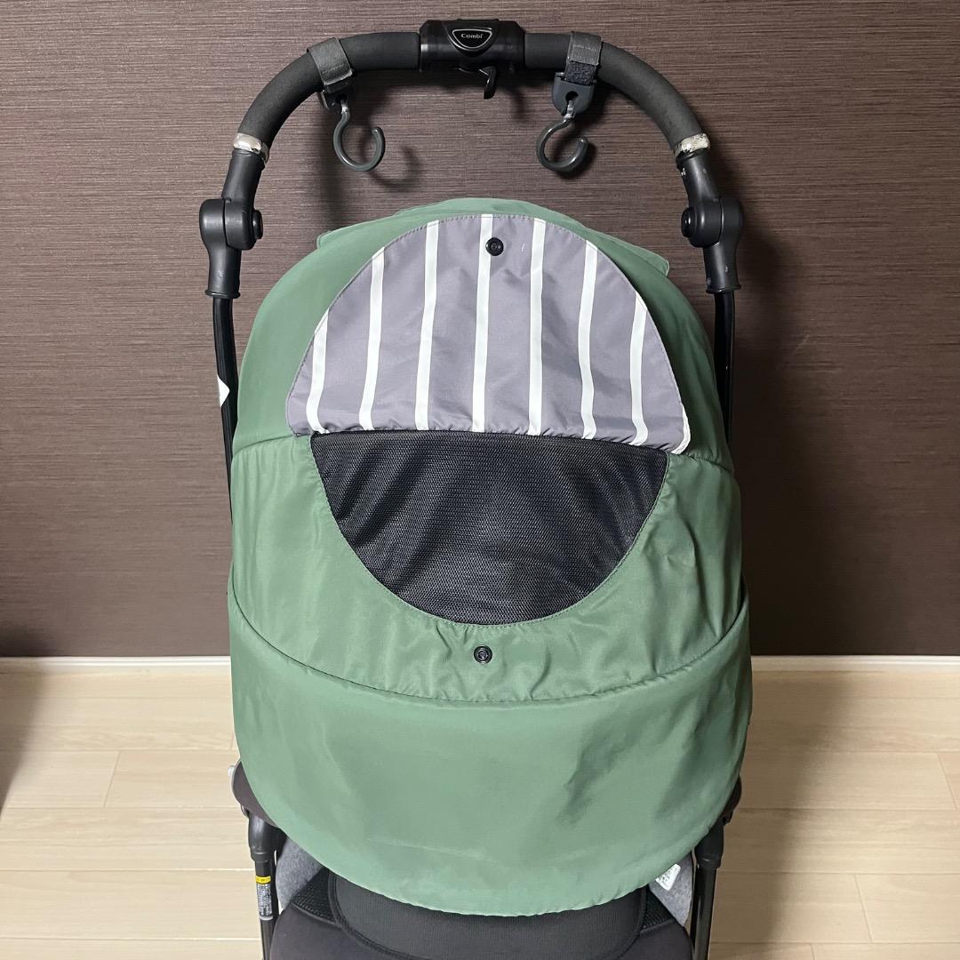 美品　Combi スゴカル　α4 　キャス　エヴァグリーン　エッグショック