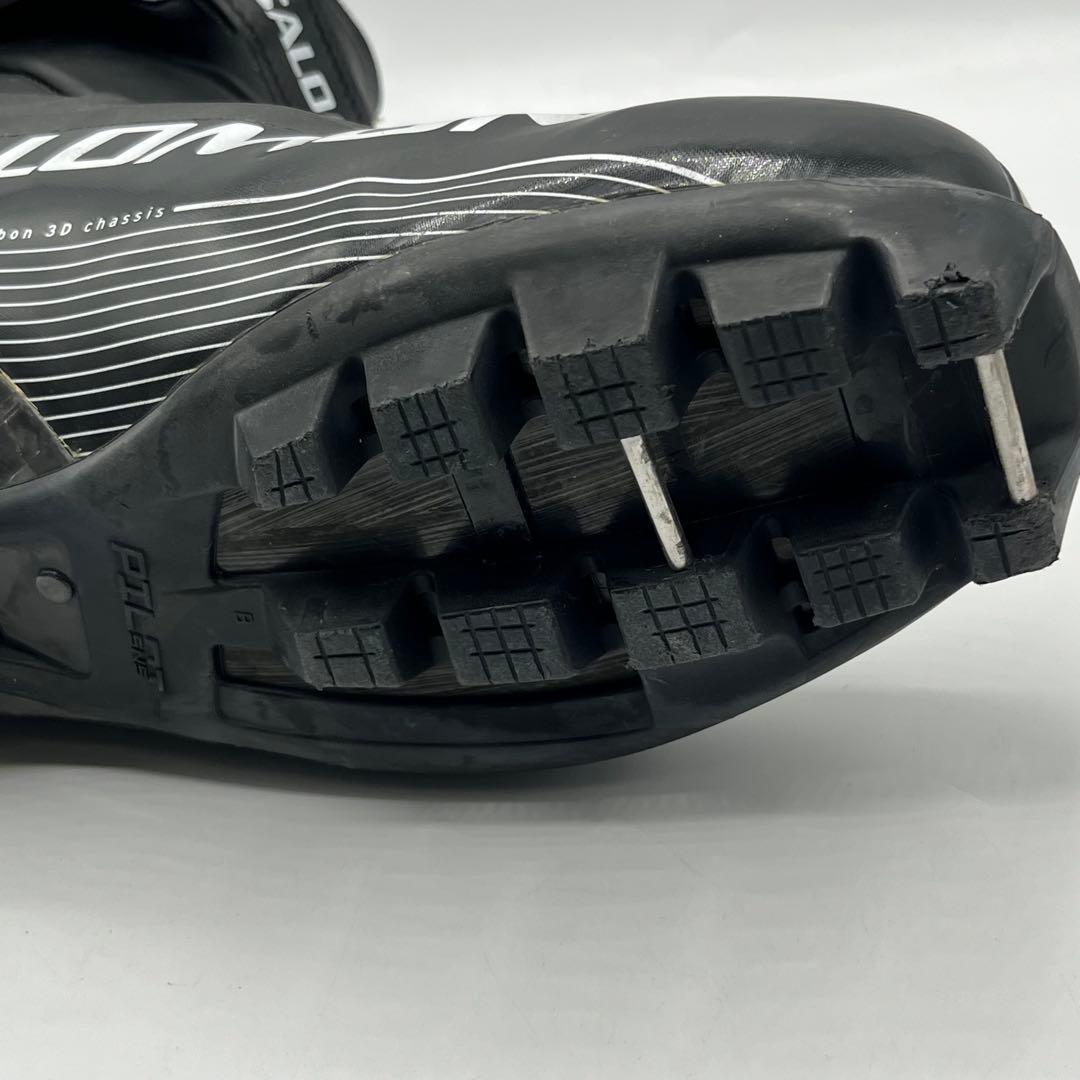 SALOMON クロスカントリースキーブーツ 29.5cm カーボン