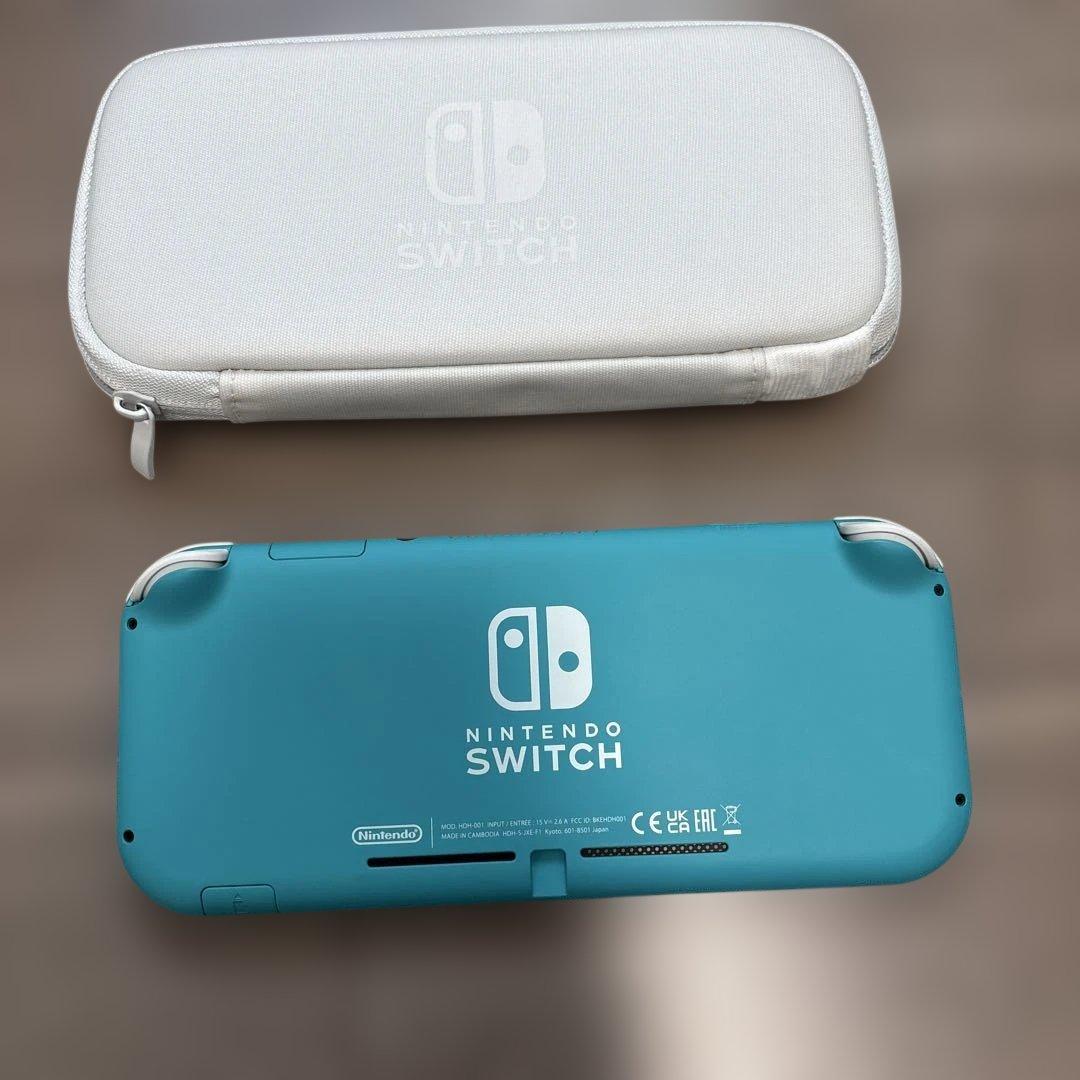 Nintendo Switch Lite ターコイズ + ケース