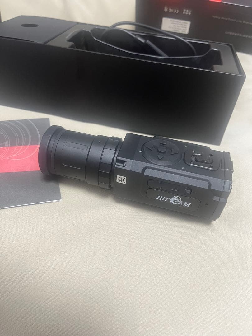HITCAM 4K ビデオカメラ サバゲー装備　スコープカメラ