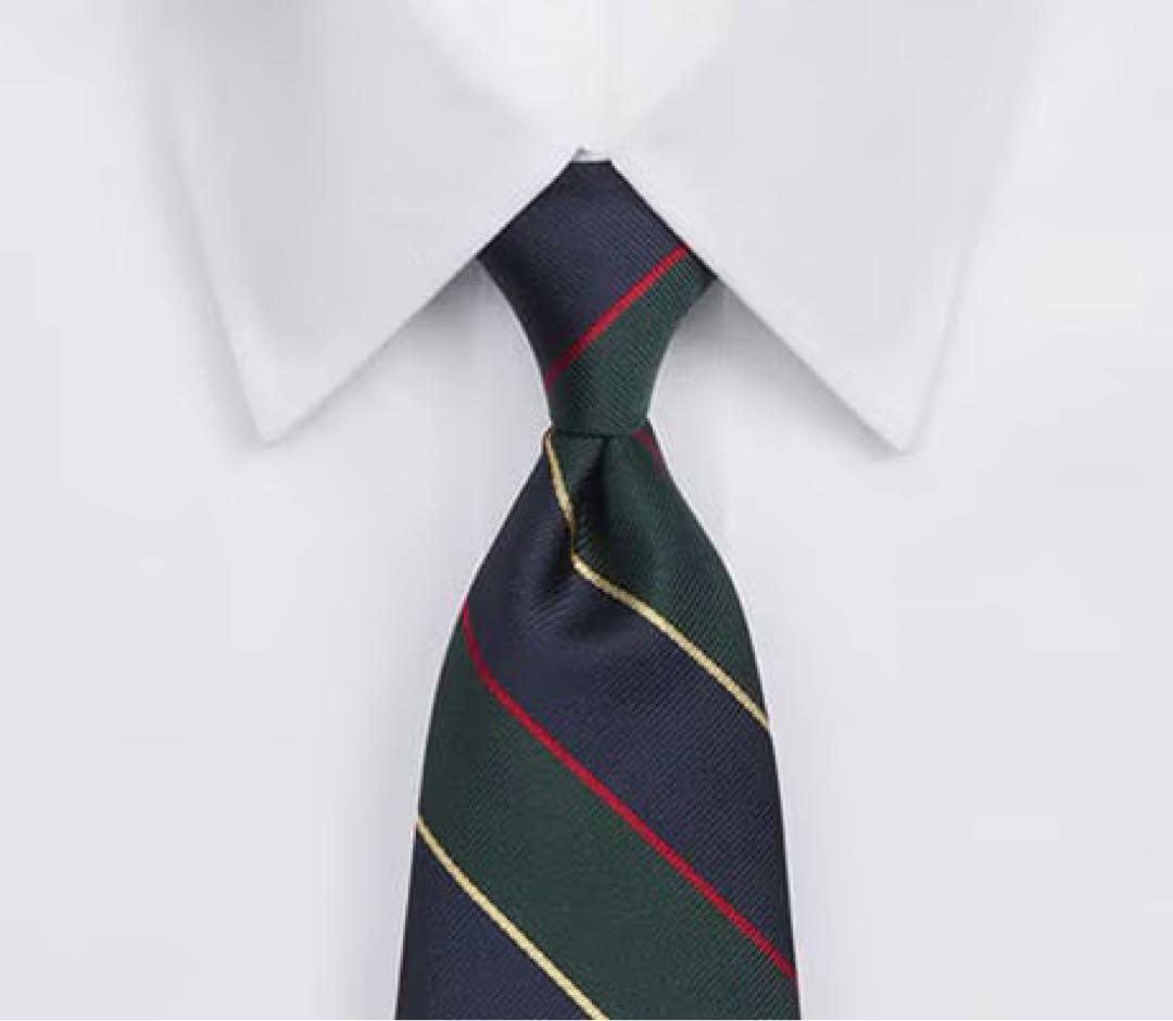 Brooks Brothers レップタイ シルク100%/グリーン【送料無料】