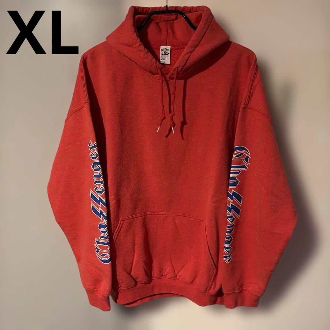 Challenger グラフィックパーカー XL 赤