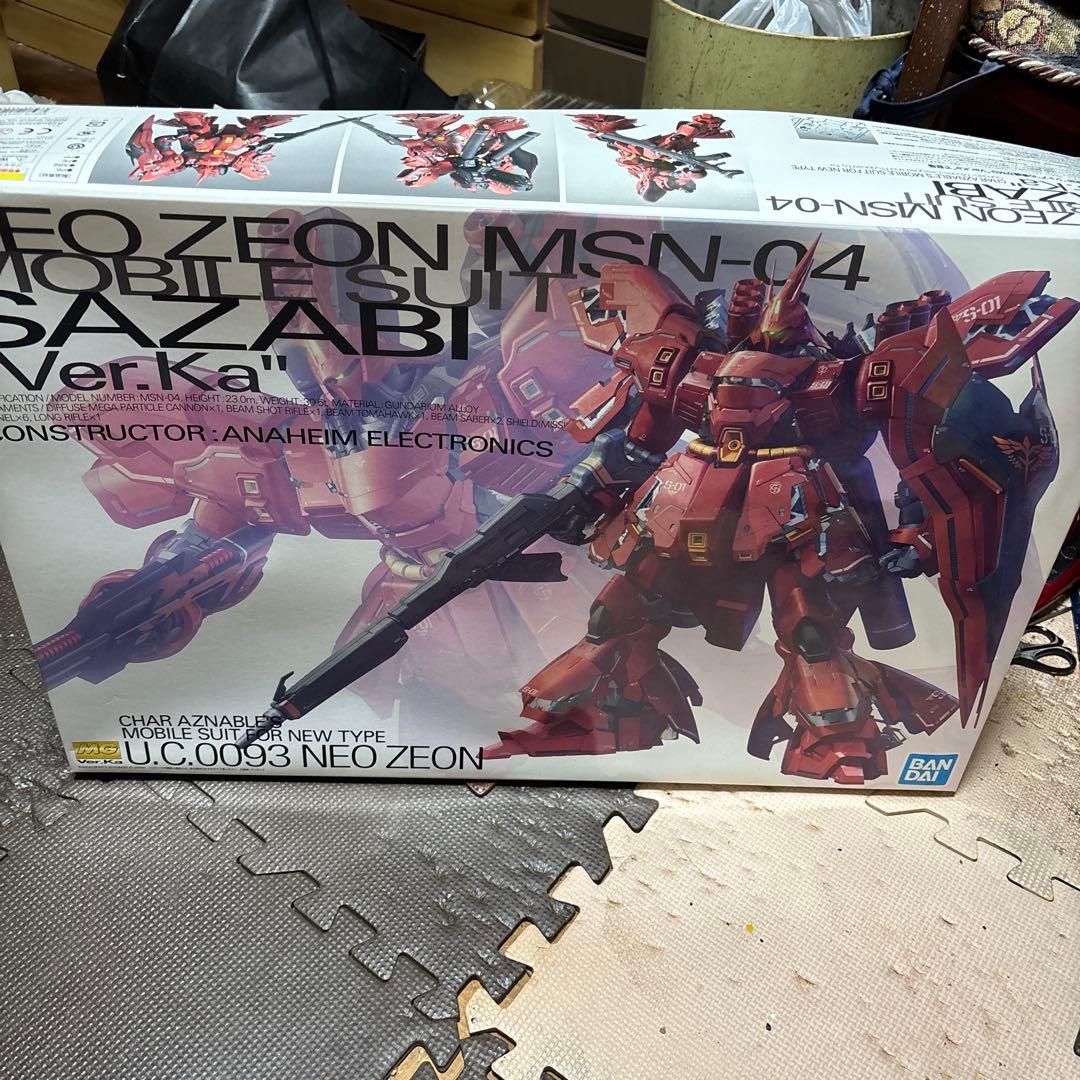 【タイムセール】MG MSN-04 サザビー Ver.Ka 1/100