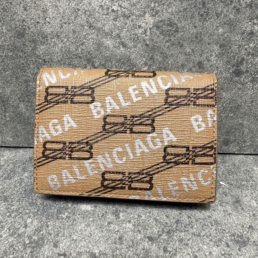 限定完売品 ✨3つ折り財布 BALENCIAGA バレンシアガ BBモノグラム