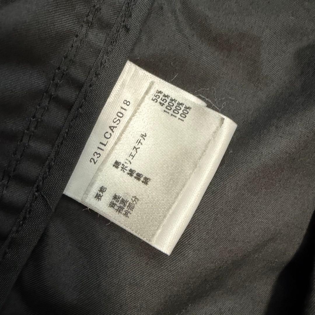 23年製極美品　バブアー　オーバーサイズバーレー　ロングコート　黒　マキシ丈