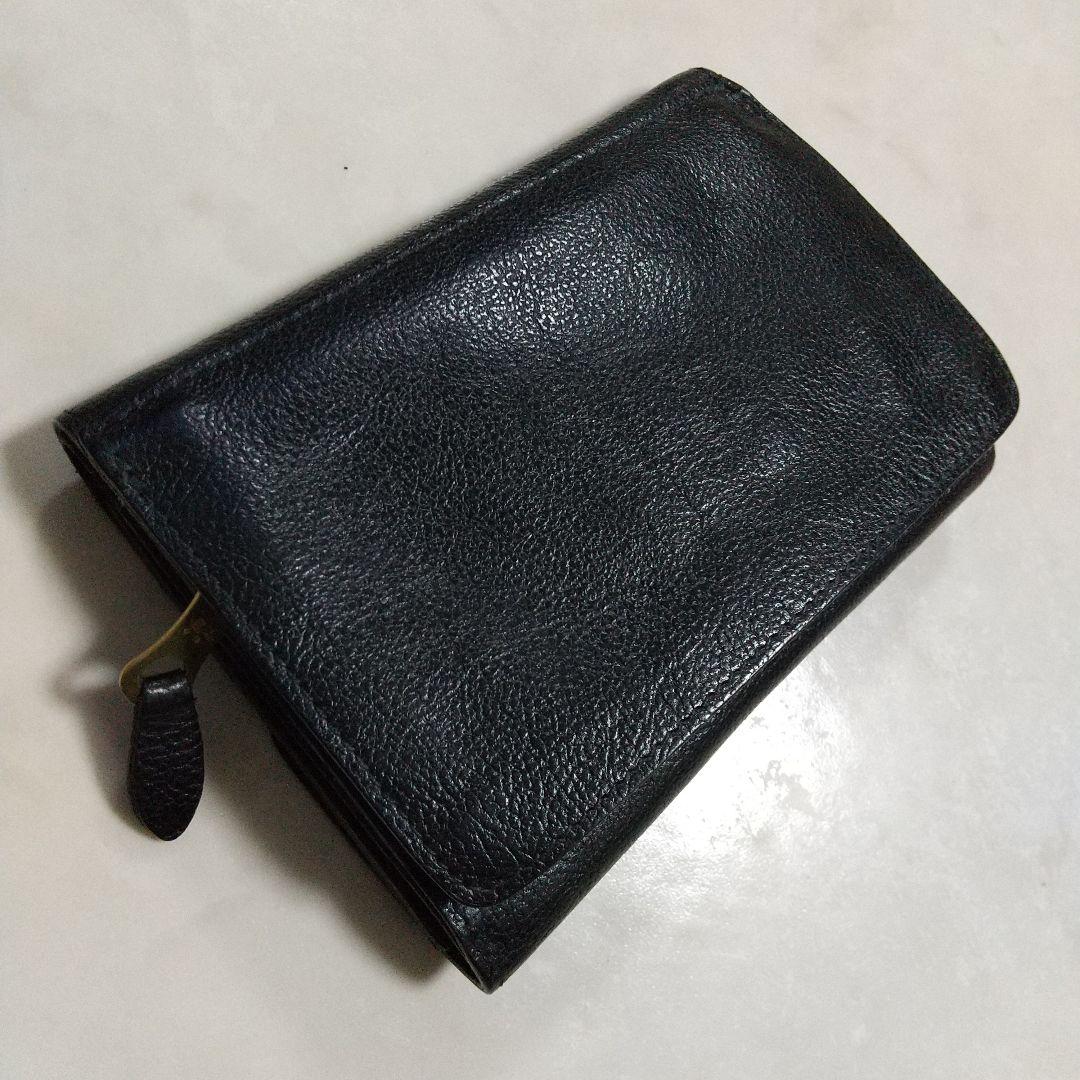 美品 IL BISONTE イルビゾンテ 三つ折り財布 男女兼用 レザー