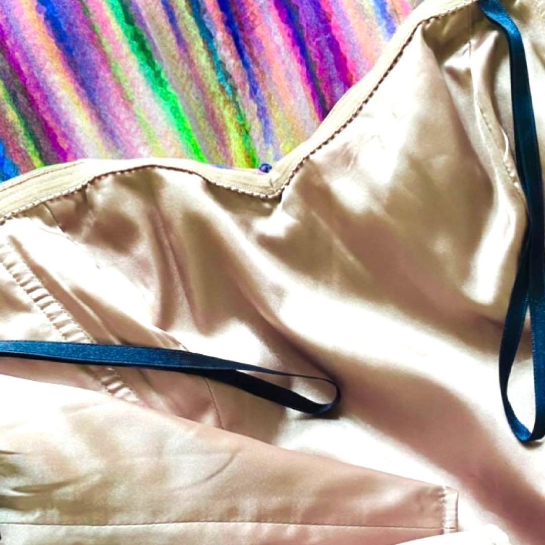 極美品✨◆BCBGMAXAZRIA◆30万 シルク100%マキシドレスワンピース