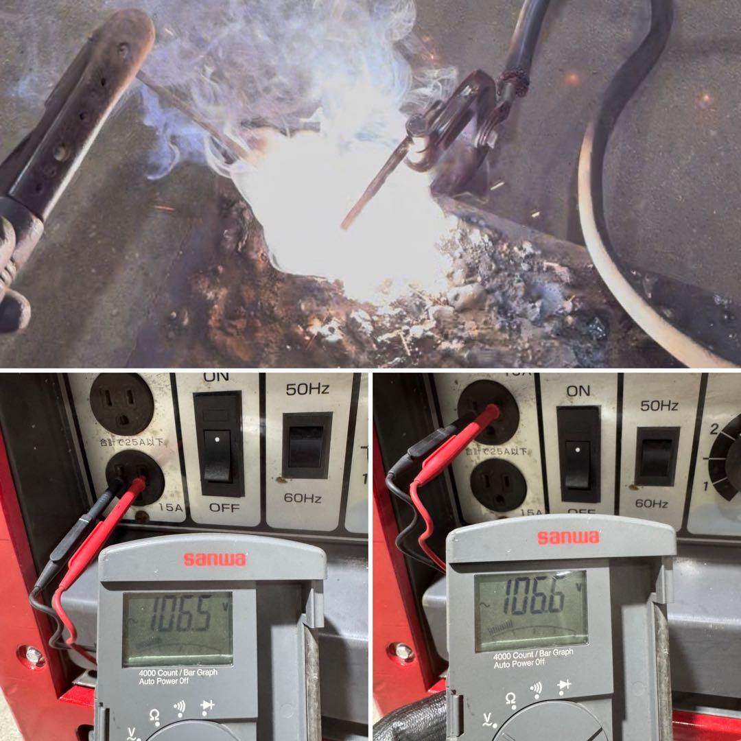 新ダイワ エンジンウェルダー 発電機 溶接機 アーク溶接機 EGW151MS