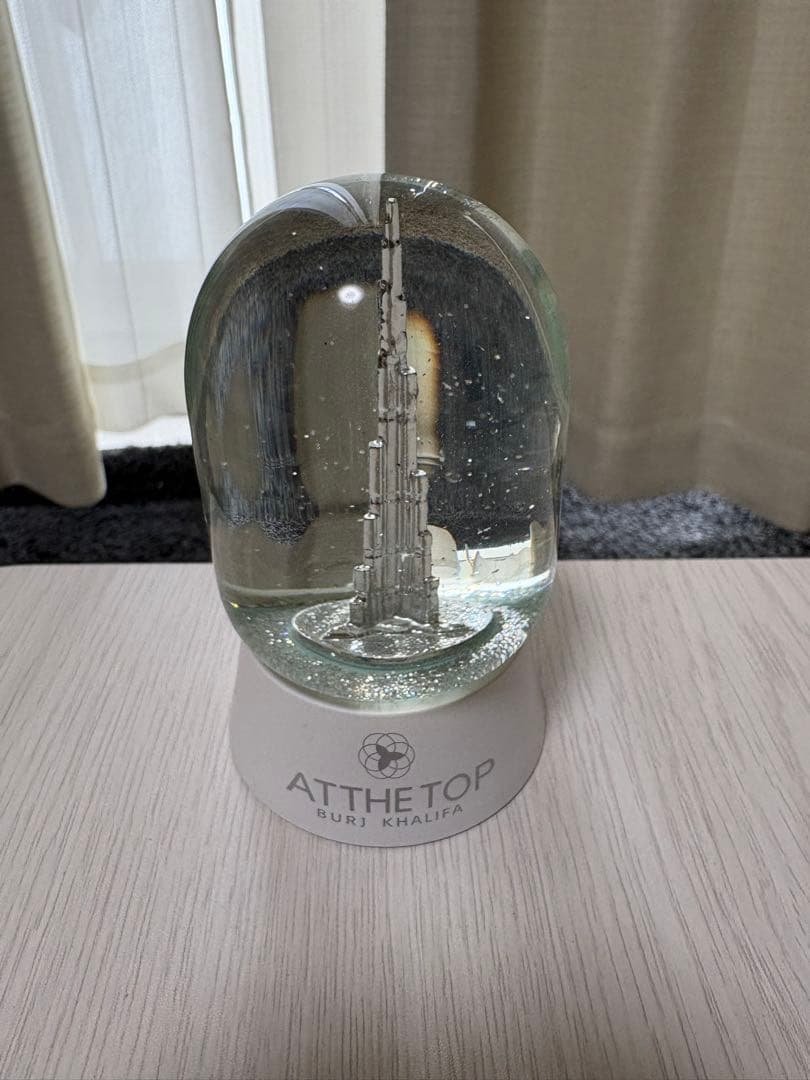 （ドバイ限定）ブルジュ・ハリファ ガラス製置物