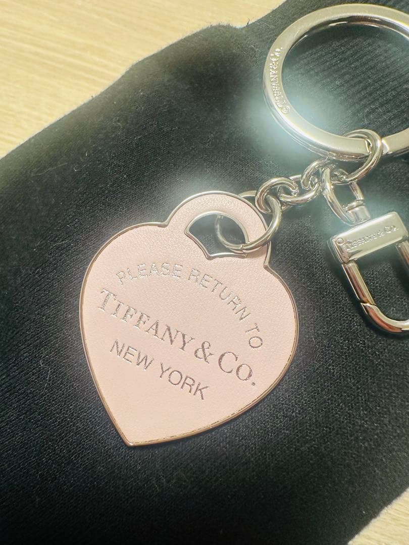 最終お値下げ！Tiffany & Co. ハート型キーホルダー