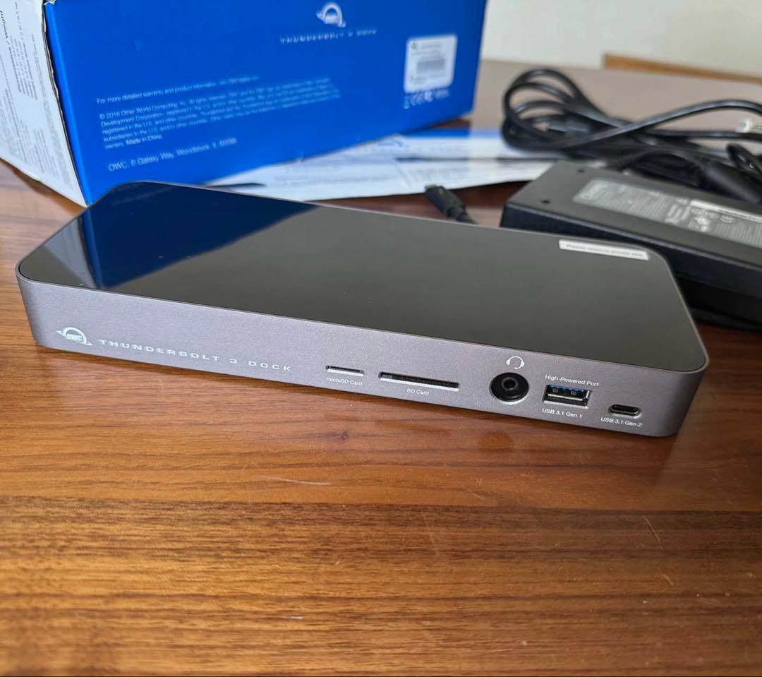 OWC Thunderbolt 3 Dock ドッキングステーション