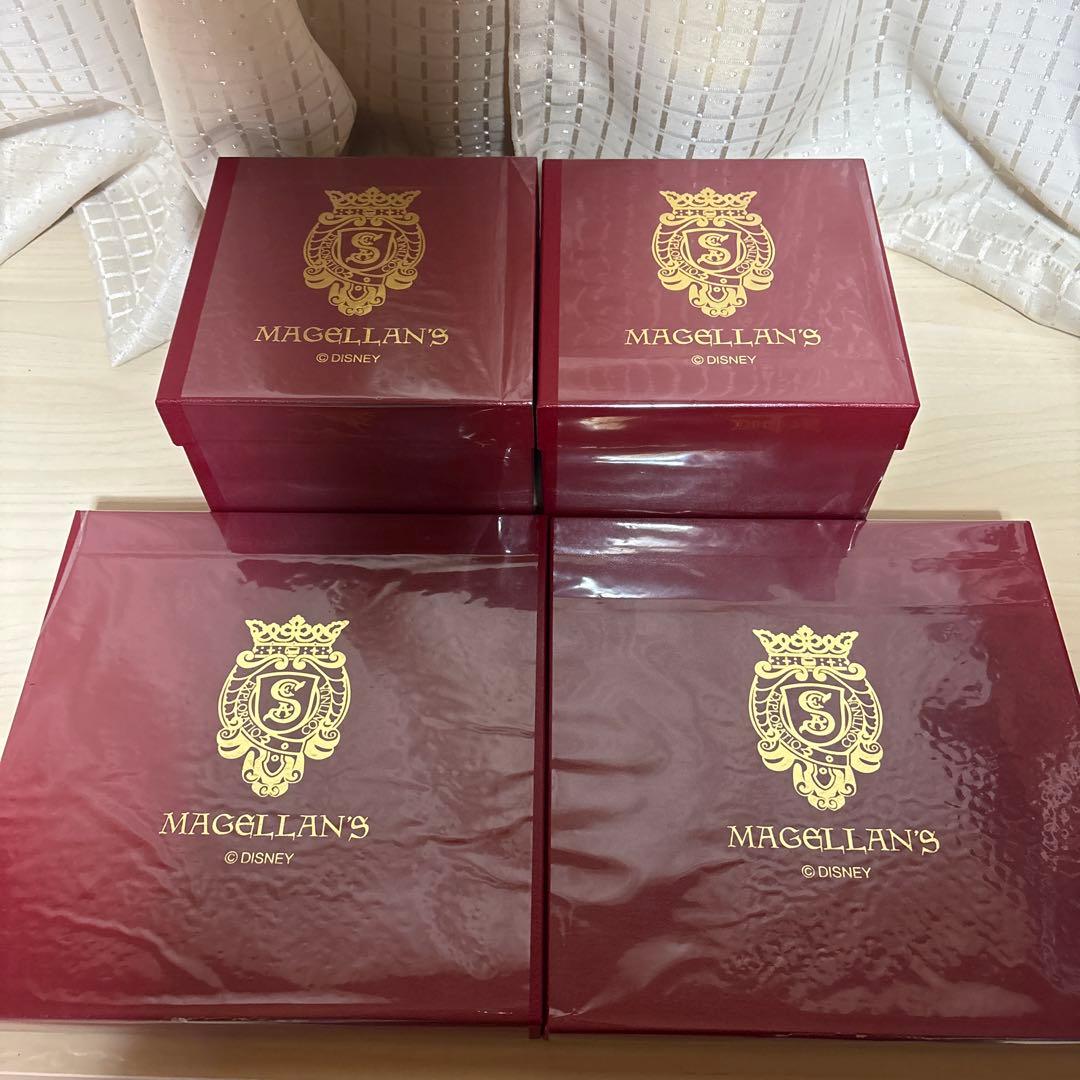 ディズニー TDS マゼランズ 18周年 プレート カップ＆ソーサー 2点x2