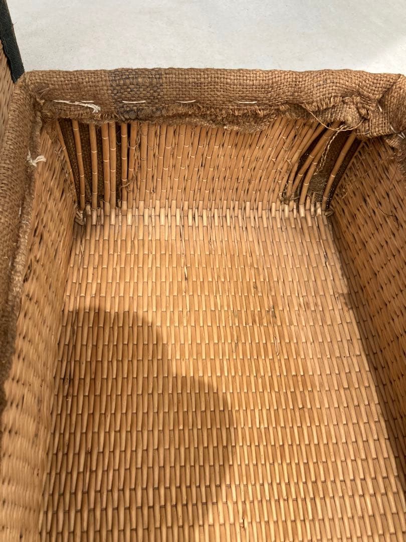 柳行李　 かご 古民具 昭和レトロ 収納