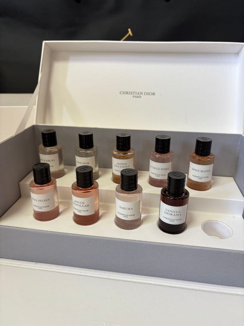 T*y様 メゾンクリスチャンディオールミニチュアコレクションディオルミニ香水セッ