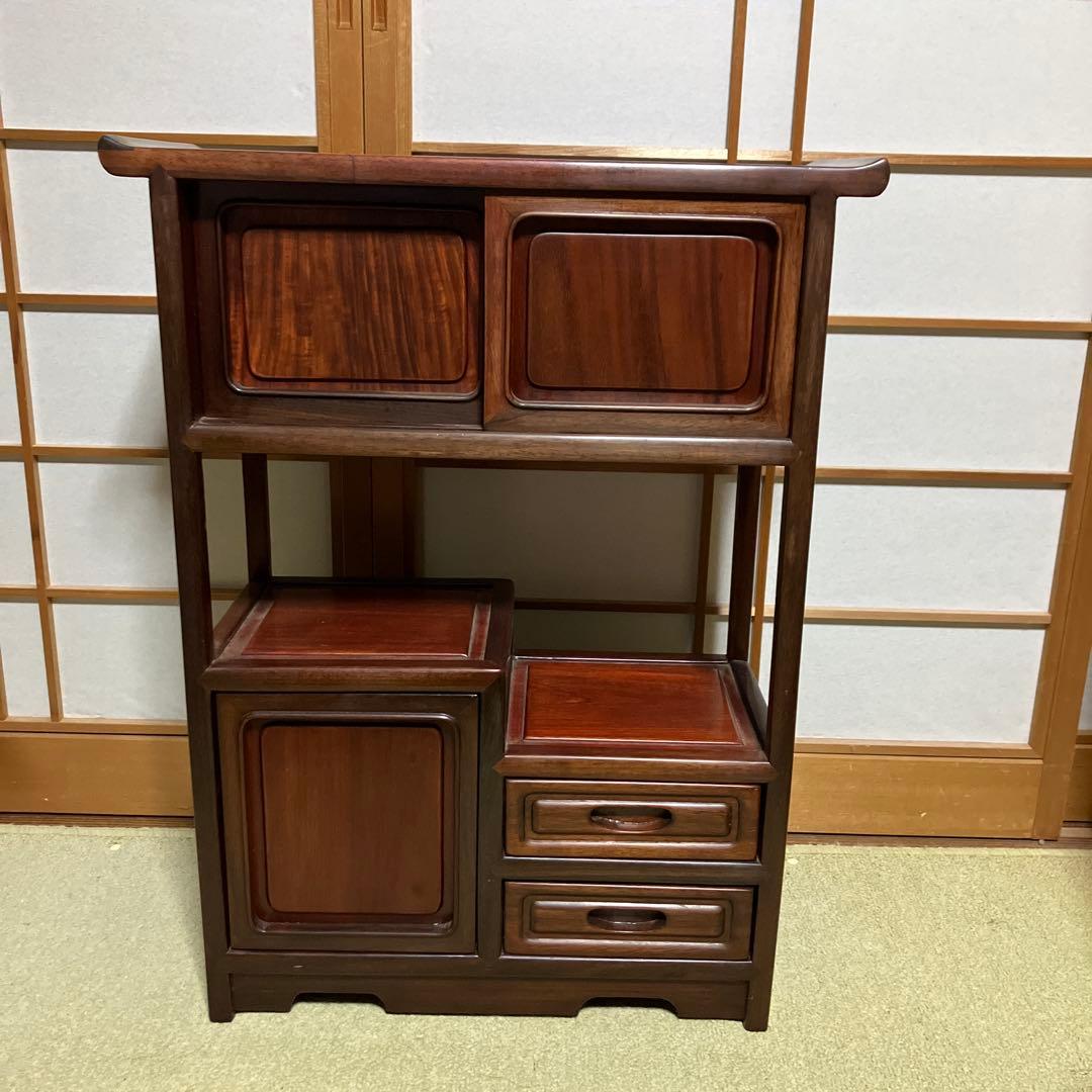 アンティーク家具　ミニ茶箪笥　レトロ