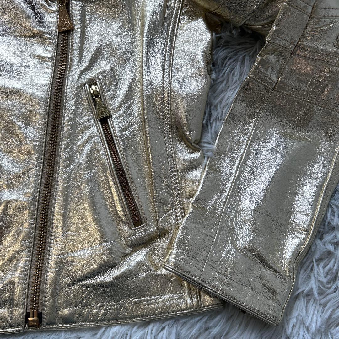 KkbooksRoy Roger's ダブルライダースジャケット ゴールド