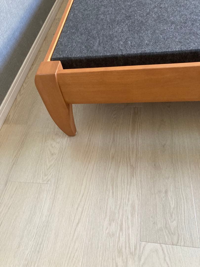 【ACTUS】セミダブルベッド　マットレスセット【配達or引取】