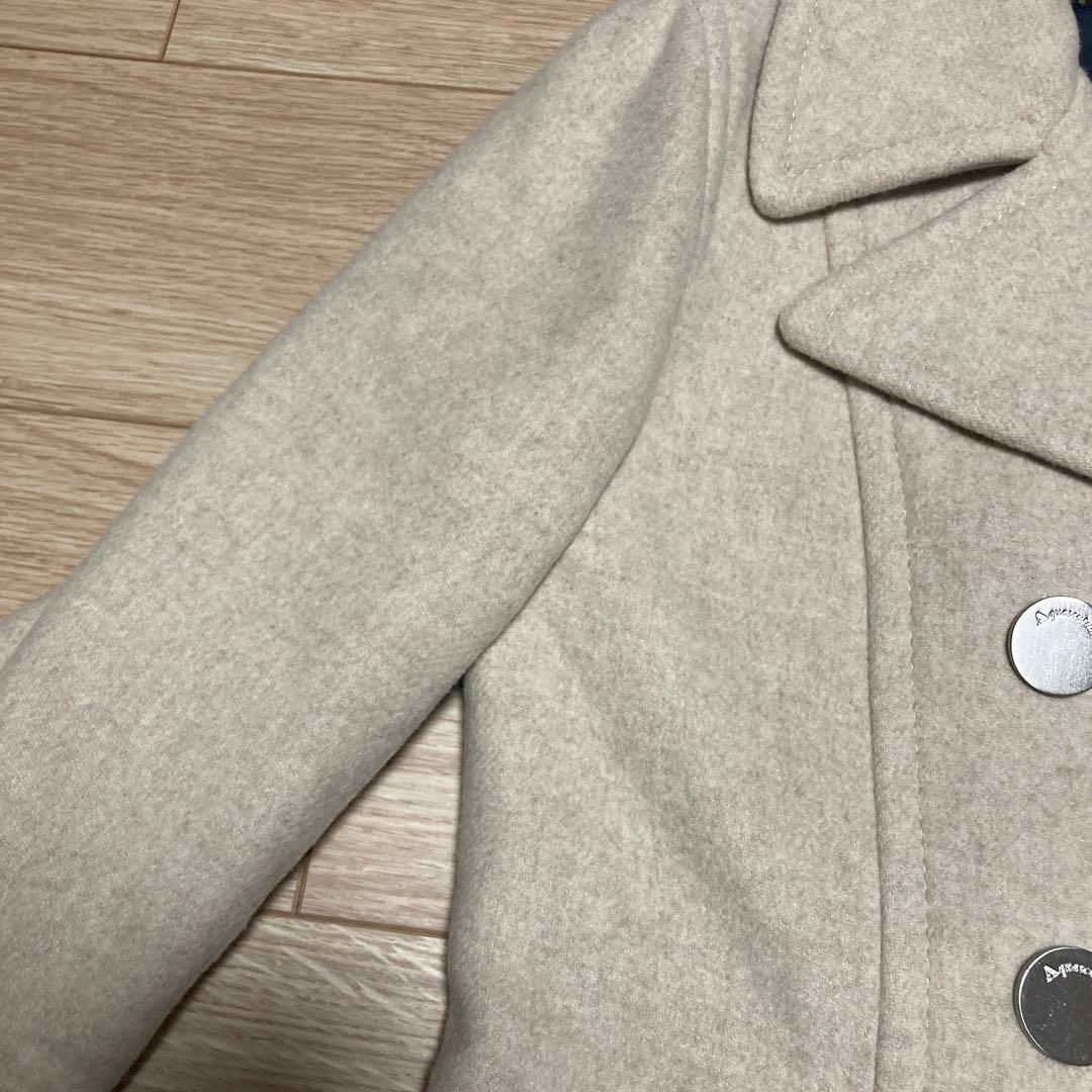 専用アクアスキュータム×コロンボ　最高級 カシミヤ100% チェスター ダブル