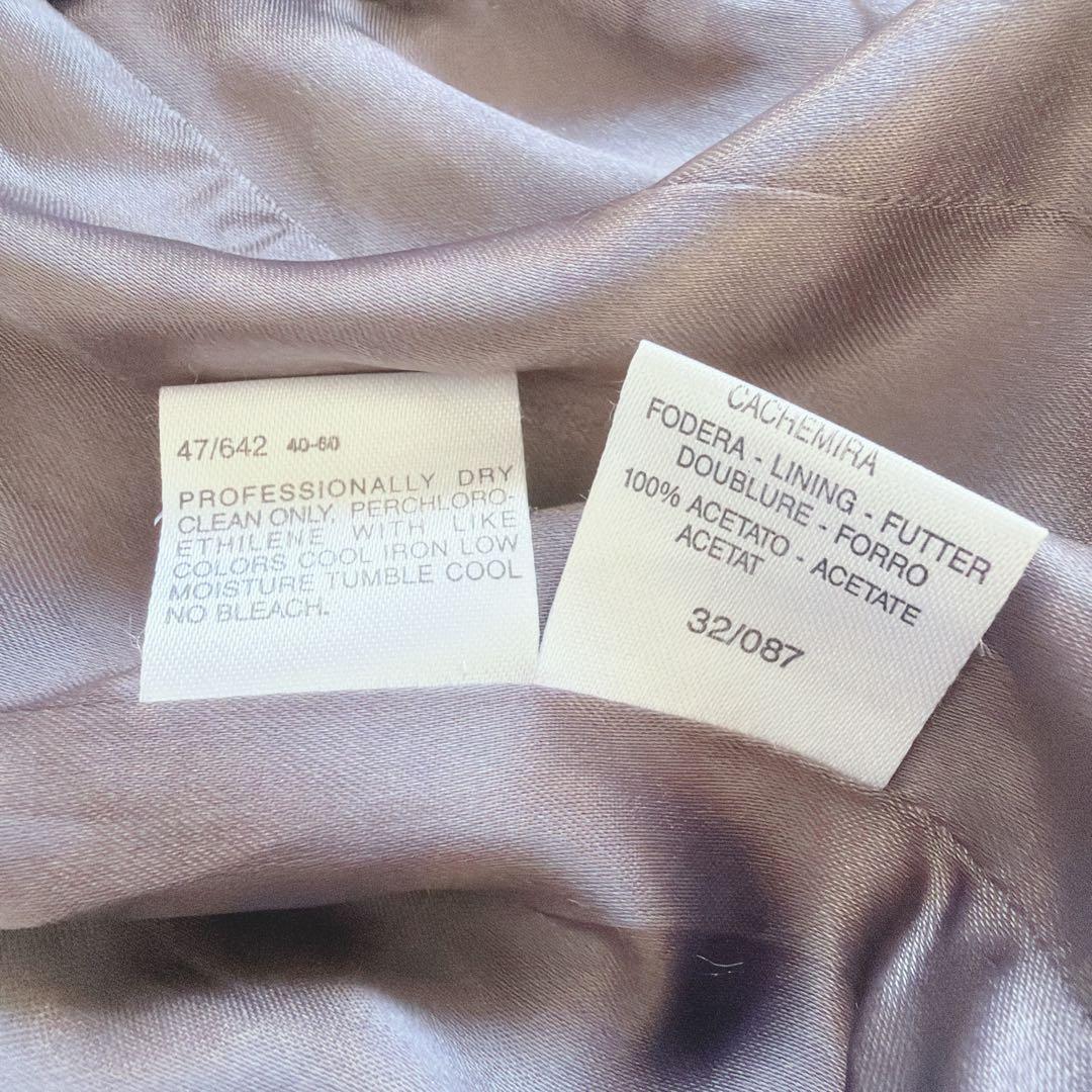 【マックスアンドコー】カシミヤ混 マキシ丈 女優襟 ゆったり ロングコート