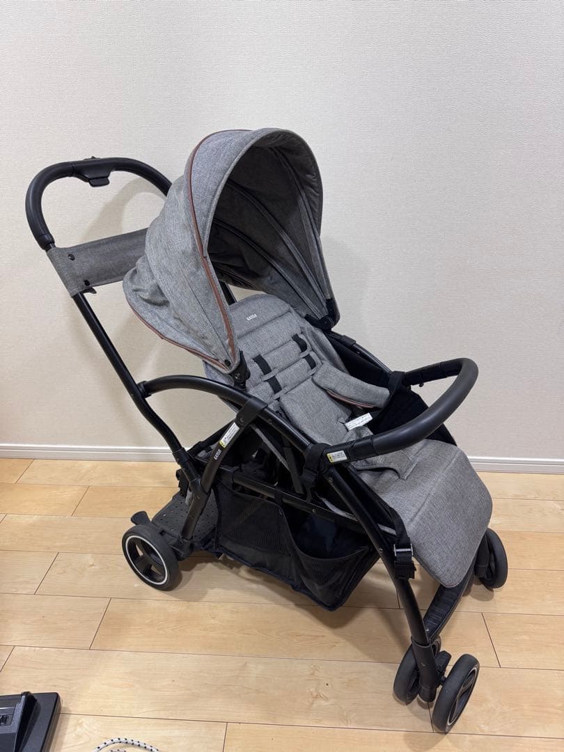 【美品】KATOJI 2-Seater カトージ ベビーカー グレー