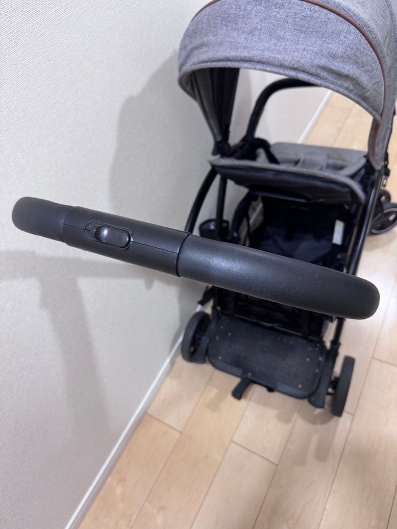 【美品】KATOJI 2-Seater カトージ ベビーカー グレー