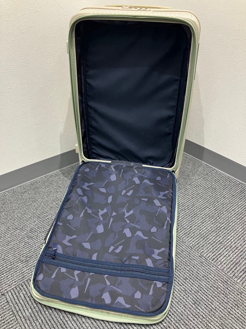 めぐめぐ　イノベーター　55L サンドベージュ　スーツケース