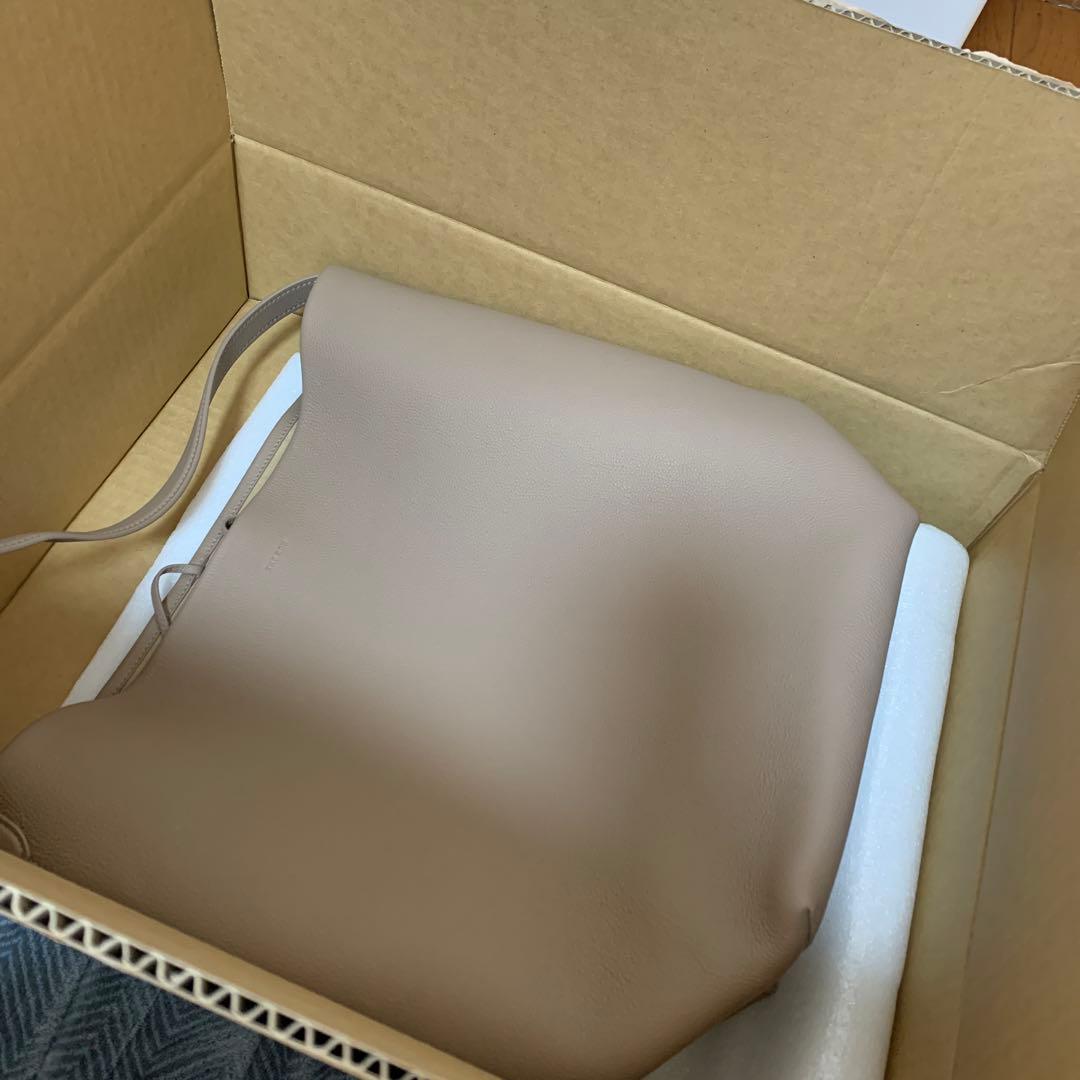 正規品 美品 THE ROW ザロウ トートバッグ LARGE ラージ トープ