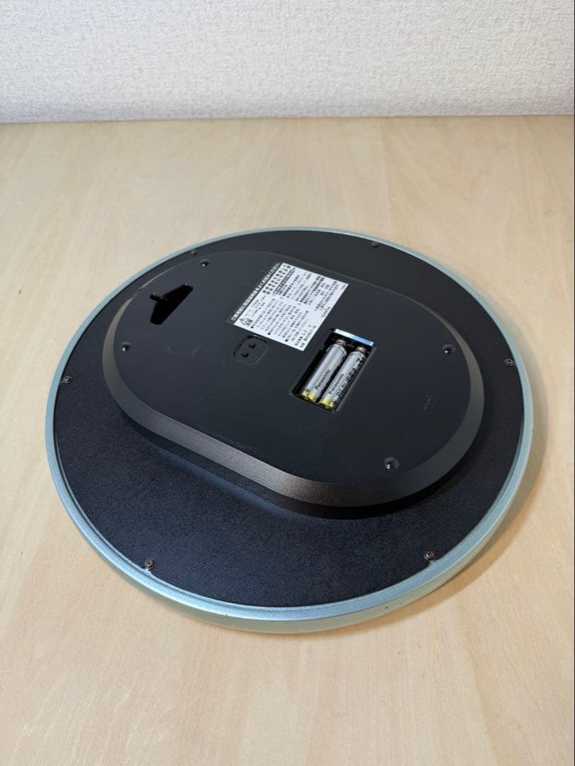 CITIZEN プリュマージュ　象嵌　花柄 掛時計 電波時計