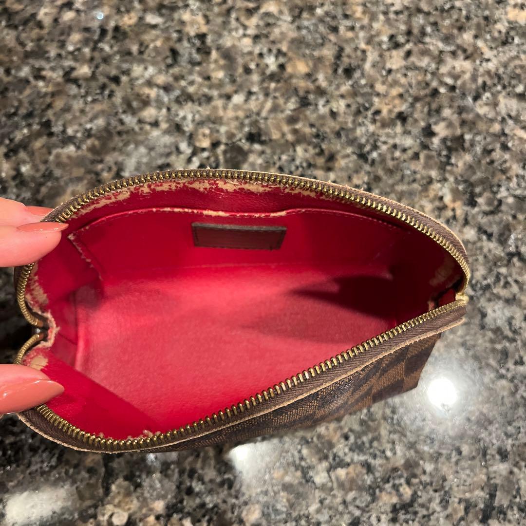 LOUIS VUITTON ダミエ　ポシェット　コスメティック　PM ポーチ