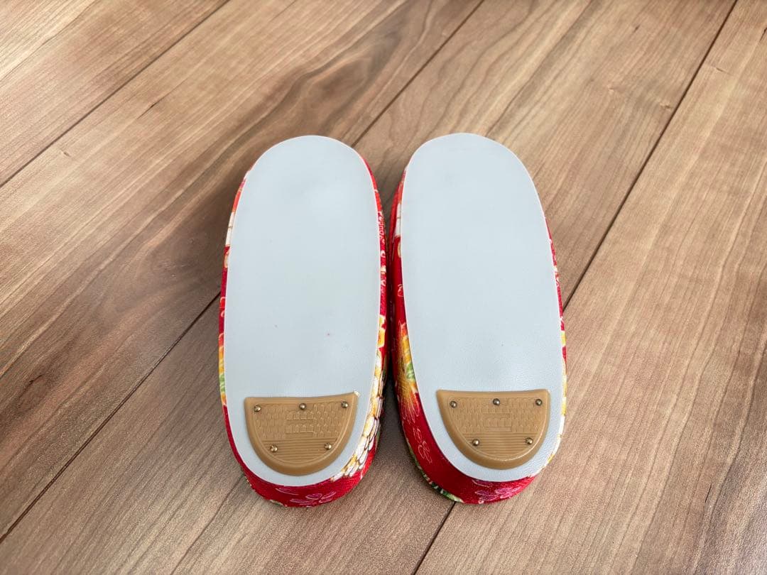 七五三　3歳女の子　着物セット　753 赤色　桜