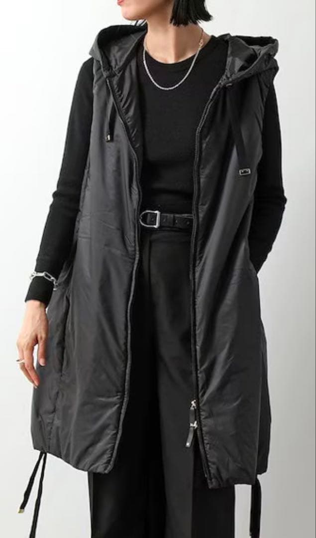 Max Mara the cubeキャメルリュクス テクニカルキルティング40