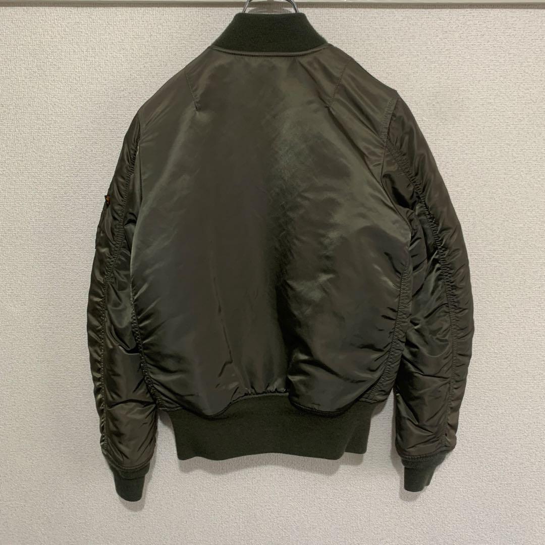 ALPHA MA-1ジャケット 20004-276 レプリカグレー　XS