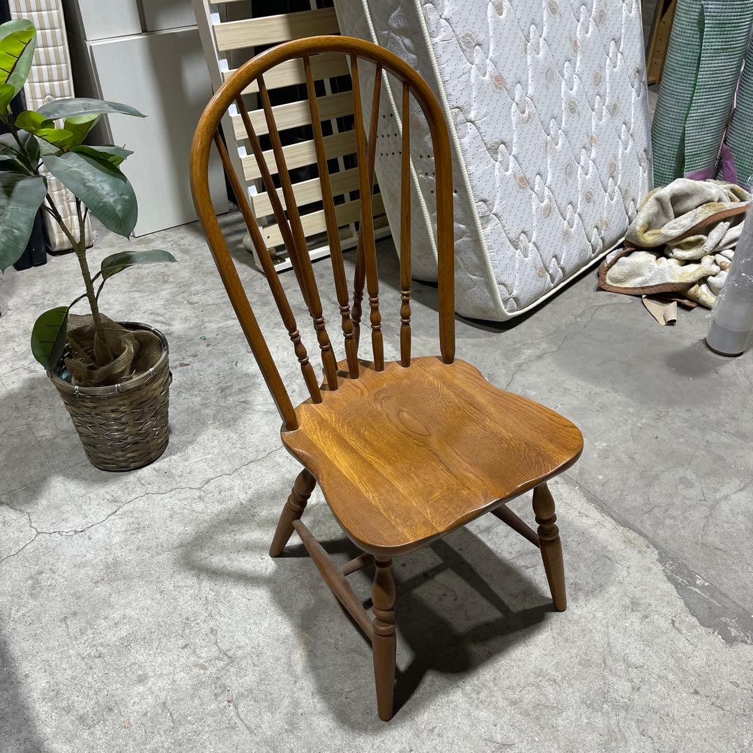 飛騨 柏木工 ウィンザーチェア 椅子 アンティーク ビンテージ キツツキ