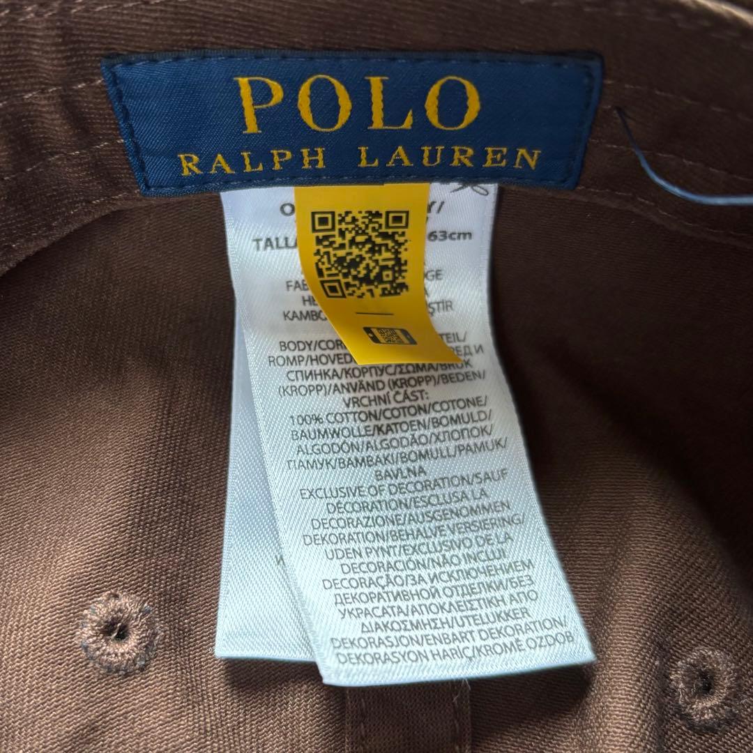 【新品 】ポロ ラルフローレン キャップ 帽子 (FREE)